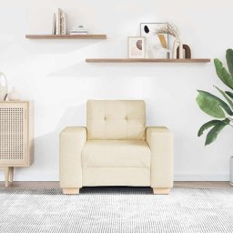 vidaXL Fauteuil Linnen 100x78x80 cm