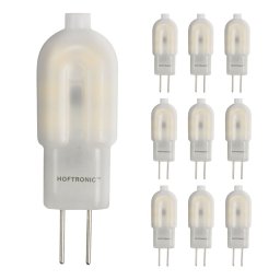 10x G4 LED Lamp - 1,5 Watt 140 lumen - 2700K Warm wit - 12V - Vervangt 13 Watt - T3 halogeen