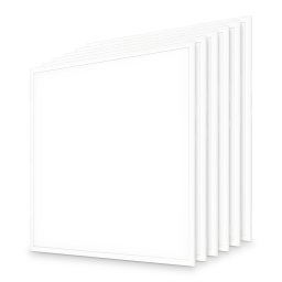 6x LED Paneel - 62x62 cm - 18/25 Watt - 4700 lumen - 190 lumen/watt - 4000K neutraal wit - UGR<19 - Flikkervrij - Incl. Philips Xitanium Driver - 5 jaar garantie