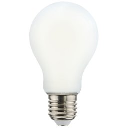 E27 LED Filament Lamp Frosted - Energielabel A - Dimbaar - 3.8 Watt - 840 lumen - 2700K Warm Wit