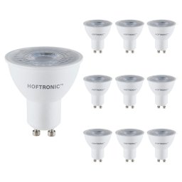 10x GU10 LED spot - 4,5 Watt 345 lumen - 38° - 2700K Warm wit licht - LED reflector - Vervangt 50 Watt
