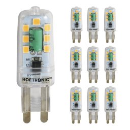 10x G9 LED Lamp - 2,2 Watt 200 lumen - 2700K Warm wit - 230V - Vervangt 22 Watt - T4 halogeen