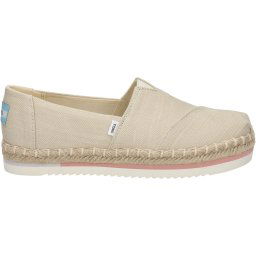 Toms Alpargata Platform Rope Espadrilles - Dames - Beige - Maat 41