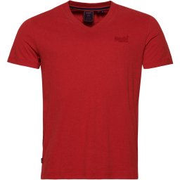 Superdry Maat XL Heren tshirt Vintage Logo T-shirt van biologisch katoen met V-hals