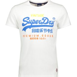 Superdry - Maat L Vintage Logo Tri 220 Tri Heren T-shirt