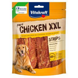250g Vitakraft Pure Kip XXL Strips kipfilet hondensnacks