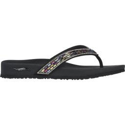 Skechers - maat 36- Arch Fit Meditation -Glam Gal - Dames Slippers - Zwart