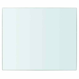 vidaXL Wandschap transparant 30x25 cm glas