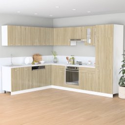 vidaXL Bovenkast Lyon 60x31x40 cm bewerkt hout sonoma eikenkleurig
