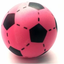 Foam Voetbal Roze (20cm)