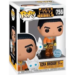 Funko Pop! - Star Wars Rebels Ezra with Loth-cat #756