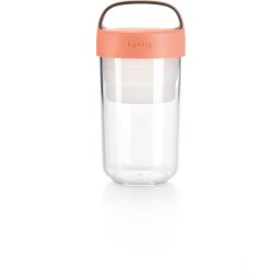 Lékué Lunchbeker To Go, 600 ml - Coral Pink