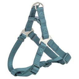 Trixie Premium One Touch tuigje, petrol maat S: 40-50cm/15mm voor honden
