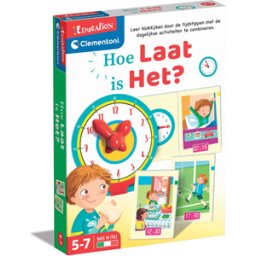 Clementoni - Leerspel Hoe Laat is Het?
