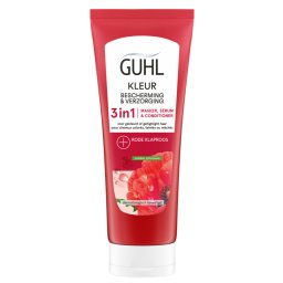 Guhl Kleur 3-in-1 Masker Serum & Conditioner Rode Klaproos