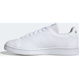 adidas Sportswear Advantage Base - maat 45 1/3 - Court Lifestyle Schoenen - Unisex - Wit