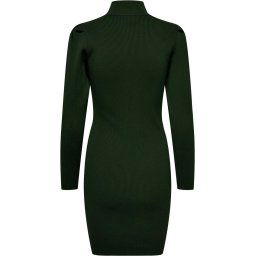 ONLY Maat XL ONLSALLY RIB L/S PUFF DRESS EX KNT Dames Jurk