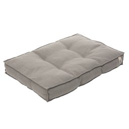 Hondenbed Hamilton ecoLIFE Grijs L90 x B62 x H12cm