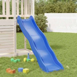 vidaXL Kinderglijbaan 169x38,5 cm polypropeen blauw