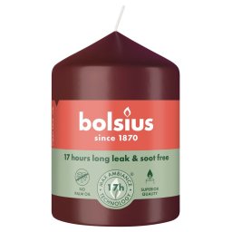 Bolsius Stompkaars 80/58 Velvet Red