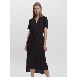 Vero Moda Maat L VMVICA S/S SHIRT DRESS GA NOOS Dames Jurk