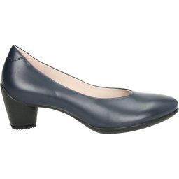 ECCO - maat 40 - dames pump. - Blauw