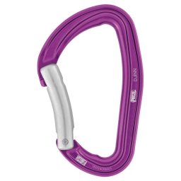 PETZL Djinn Bent violet - Karabiner