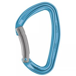 PETZL Djinn Bent blue - Karabiner