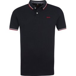 Superdry Maat L - Classic Polo Pique Navy - Modern-fit - Heren Poloshirt