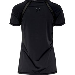 Only Play Performance Sporttop V-Neck Korte Mouwen - Black - Maat S