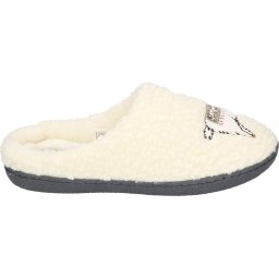 Super Cracks - maat 38- Home Lama Dames Pantoffels - Off White