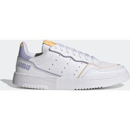 adidas Supercourt W - maat 39 1/3 - Dames Sneakers - Ftwr White/Ftwr White/Dust Purple