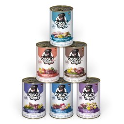 6x400g Doggy Dog Adult Mix (6 soorten) nat hondenvoer