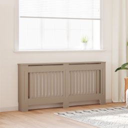 vidaXL Radiatorafdekking 2 st Sonoma Eiken 172 x 19 x 81,5 cm
