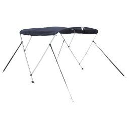 vidaXL Biminitop 3 bogen met mesh zijwanden 183x(170-182)x137 cm