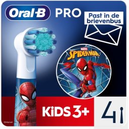 Oral-B Pro Kids Opzetborstels - Met Spider-Man - 4 Stuks