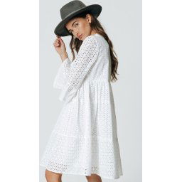 Colourful Rebel Maat S Indy Broderie Anglaise Boho Jurk