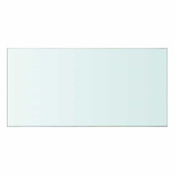 vidaXL Wandschap transparant 60x30 cm glas
