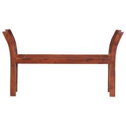 vidaXL Bank 111 cm massief acaciahout