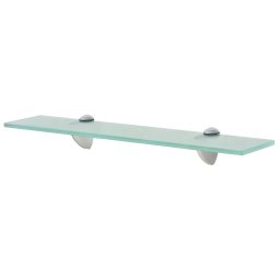 vidaXL Schappen zwevend 2 st 50x20 cm 8 mm glas