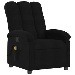 vidaXL Massagestoel met zwarte stof
