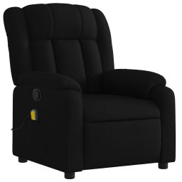 vidaXL Massagestoel met zwarte stof