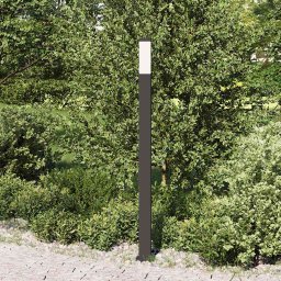 vidaXL Bolderverlichting 110 cm Zwart IP44