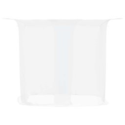 vidaXL Hangende klamboe 156 gaas 220x150x180 cm wit