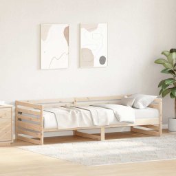 vidaXL Dagbed zonder matras 80x200 cm massief grenenhout