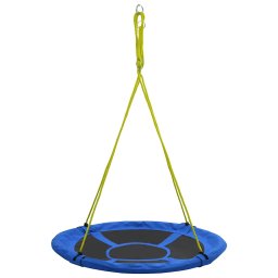 vidaXL Schommel 100 kg 110 cm blauw