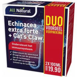 All Natural Echinacea Extra Forte & Cats Claw Duoset