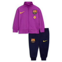 Nike FC Barcelona Strike Trainingspak Full-Zip 2025-2026 Baby/Peuters Felpaars Donkerblauw Goud