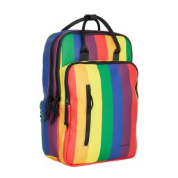 New Rebels William Milwaukee Rainbow 18L Rugzak Waterafstotend Laptop 15.6"