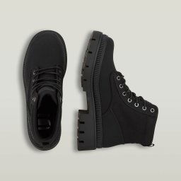 Huntington Mid Biker Boots - Zwart - Dames